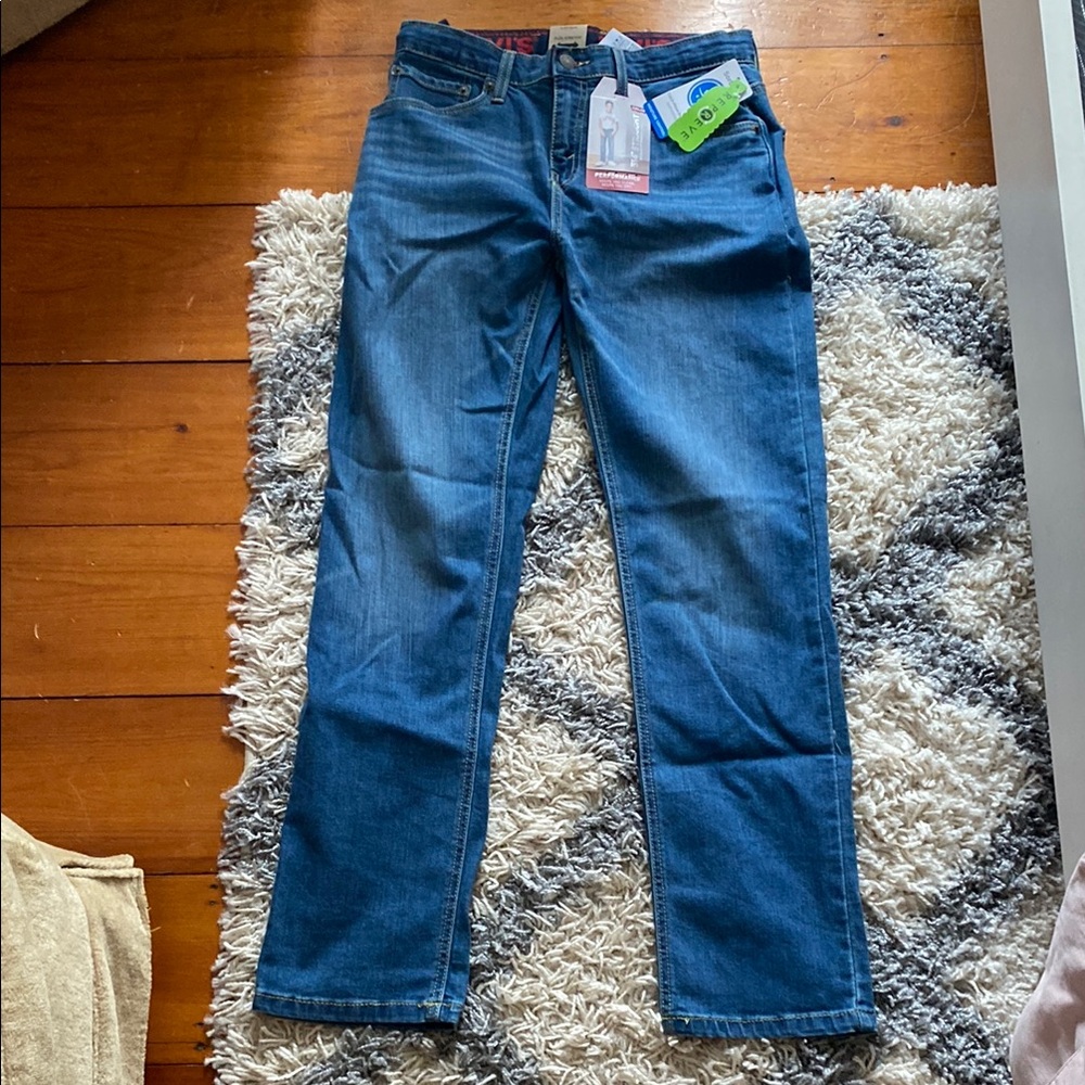 Levi's Blue Straight Leg Jeans Classic Denim